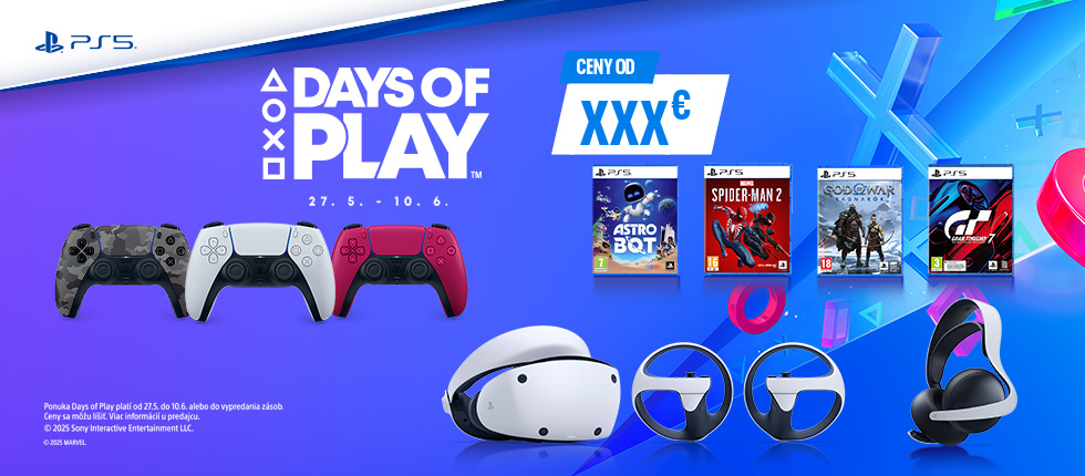 Playstation - PlayDay promo 27.5.-10.6.26