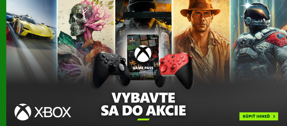 promo elite ovládače + gamepass