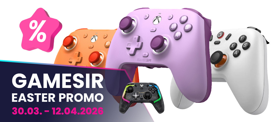 Gamesir ovládače 30.3.-12.4.26
