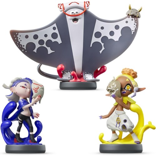 amiibo Splatoon 3 Shiver, Frye and Big Man