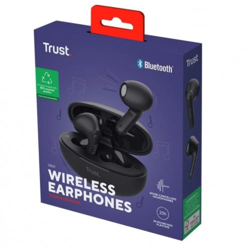Trust Yavi/Stereo/BT/Bezdrát/Čierna