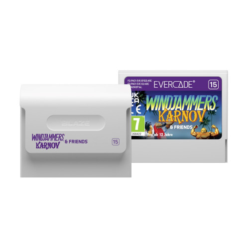 Evercade Windjammers, Karnov & Friends