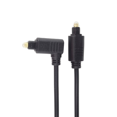 PremiumCord Kabel Toslink - Toslink 90°, tloušťka kabelu:4.0mm, délka 2m