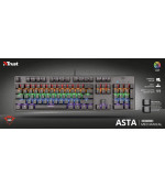 BLACK FRIDAY! - Trust GXT 865 Asta Mechanical Keyboard