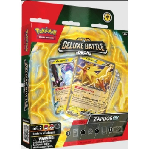 Pokémon TCG: Deluxe Battle Deck - Ninetales ex & Zapdos ex