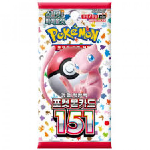 Pokémon TCG: Scarlet & Violet SV2a: Strength Expansion Booster - Pokemon Card 151 *KOREAN*