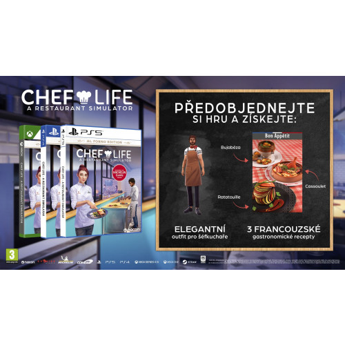 Chef Life: A Restaurant Simulator Al Forno Edition