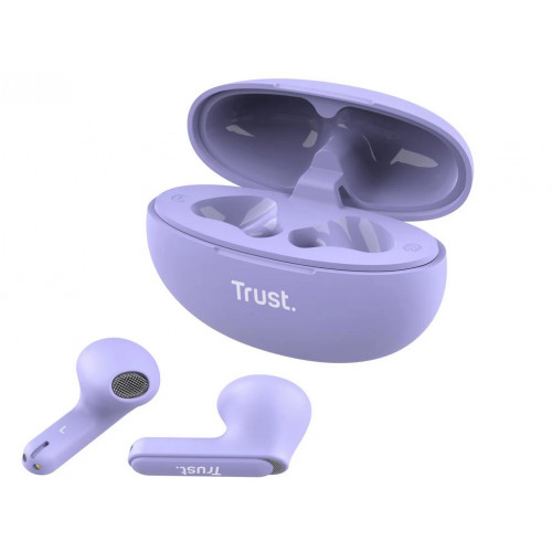 Bezdrôtové slúchadlá Trust Yavi  - Fialové