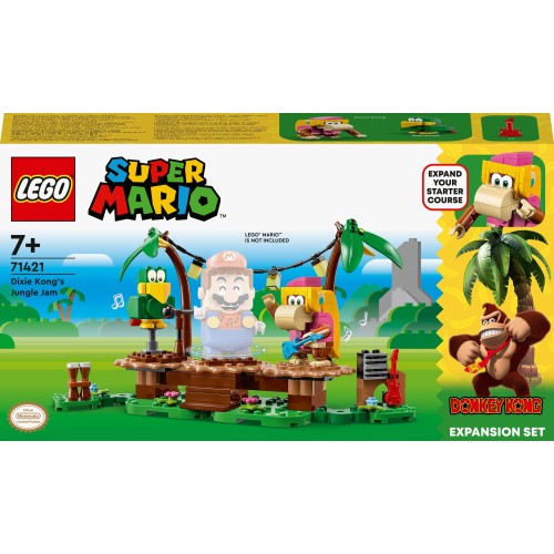 LEGO® Super Mario™ 71421 Dixie Kong a koncert v džungli – rozširujúci set