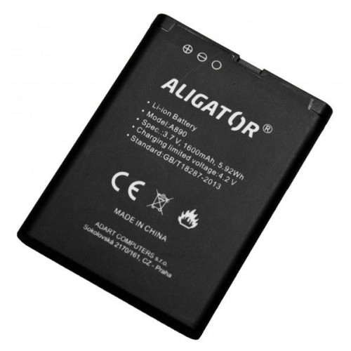 Aligator baterie A890/A900, Li-Ion 1600 mAh