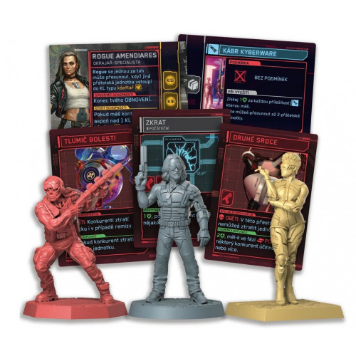 CYBERPUNK 2077: Gangy Night City - Desková hra