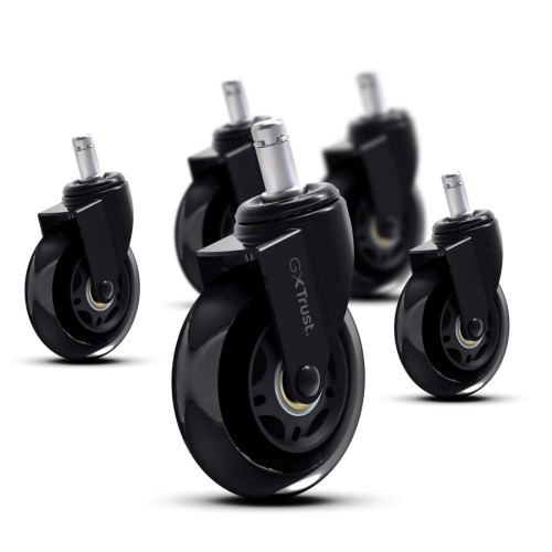 TRUST Kolečka na herní židli GXT 702, gelové