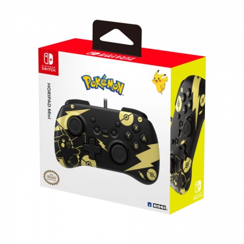 Horipad Mini Pikachu Black Gold Edition