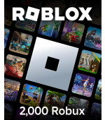 Digitálna darčeková karta Roblox 2000 Robux