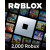 Digitálna darčeková karta Roblox 2000 Robux