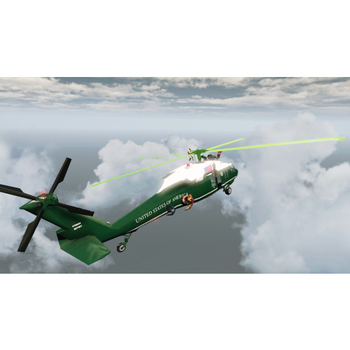 Zombies on a Plane - Helicopter