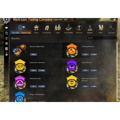 Guild Wars 2 Gem Card 2000
