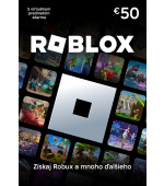 Digitálna darčeková karta Roblox 50 EUR SK