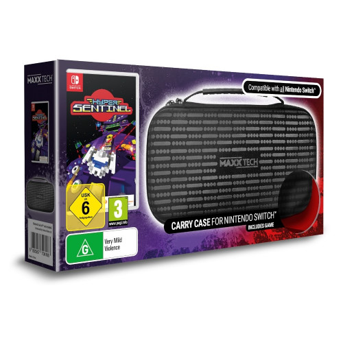 Carry Case and Hyper Sentinel Bundle for Switch 2&1