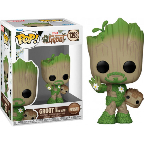 Funko POP Marvel: Groot as Iron Man