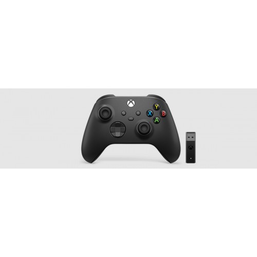 Microsoft Xbox Wireless Controller + Wireless Adapter for Windows 10 (1VA-00002)