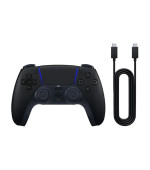 DualSense Wireless Controller Midnight Black + USB Cable (PC ready)