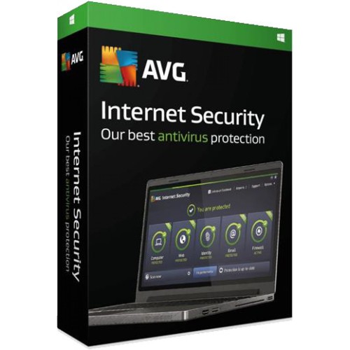 AVG Internet Security 1 lic. 12 mes.