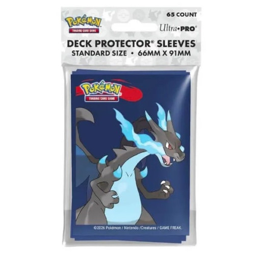 Pokémon UP: Mega Charizard X - DP obaly na karty 65 ks