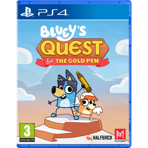 Bluey's Quests for the Gold Pen