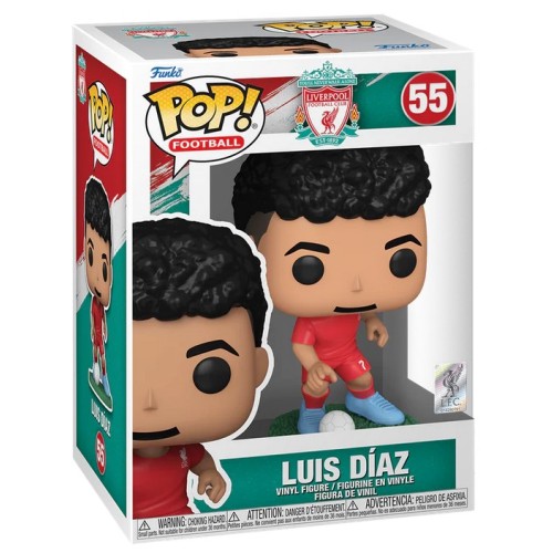 Funko POP Football: Liverpool FC - Luis Díaz