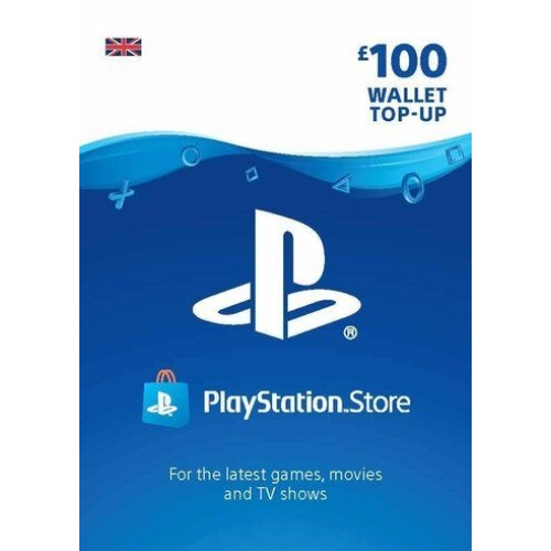 PlayStation Network Card 100 GBP UK