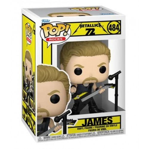Funko POP Rocks: Metallica - James (72S)