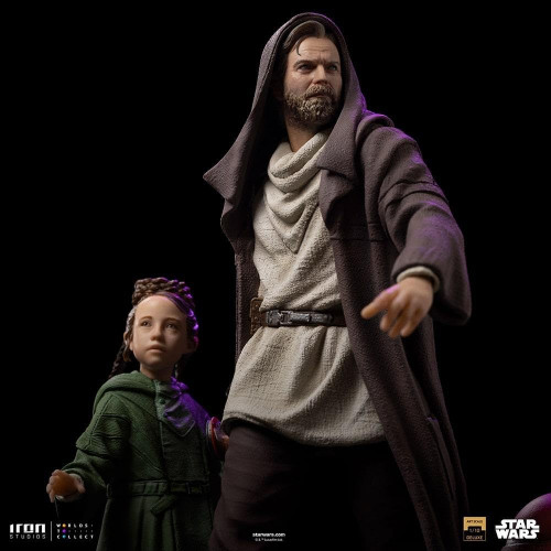 Obi-Wan and Young Leia - Star Wars: Obi-Wan Kenobi Series - Art Scale 1/10 - Iron Studios