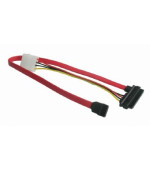 GEMBIRD Kabel SATA napájecí + datový combo