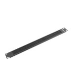 19" KARTÁČOVÝ PANEL 1U ČERNÝ LANBERG AK-1101-B