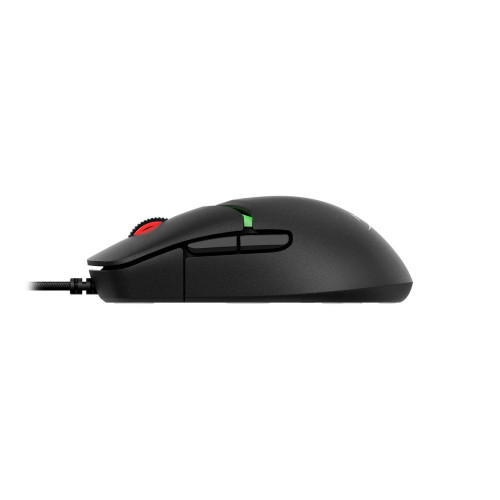 HP HyperX Pulsefire Saga/Herní/Optická/Pro praváky/26 000 DPI/Drátové USB-A/Černá
