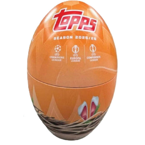 2025/26 Topps UEFA Club Competitions Soccer Spring Tin