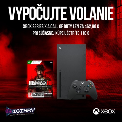 Microsoft Xbox Series X + Call of Duty: Modern Warfare III - Cross-Gen Bundle PREPURCHASE