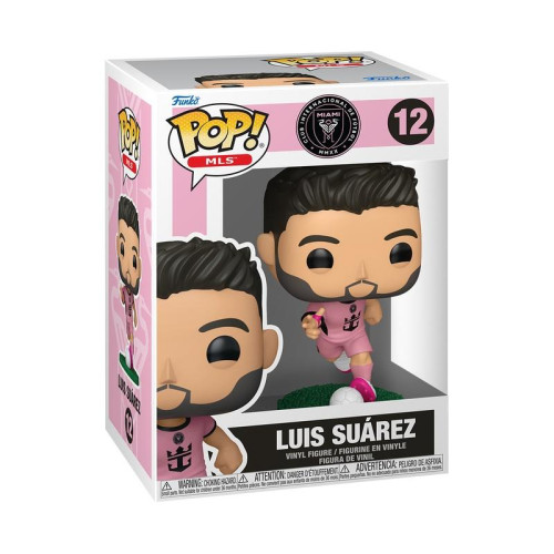 Funko POP MLS: Inter Miami - Luis Suarez (Pink)