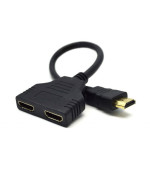 GEMBIRD HDMI splitter, pasivní, kabel, 2 cesty