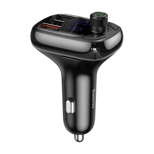 Baseus Bluetooth FM Transmiter S13 T-shaped černý