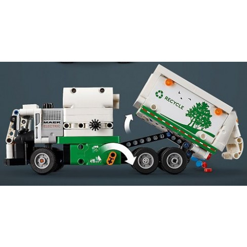 LEGO® Technic 42167 Smetiarske auto Mack® LR Electric