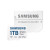 Samsung EVO Plus/micro SDXC/1TB/UHS-I U3 / Class 10/+ Adaptér/Bílá