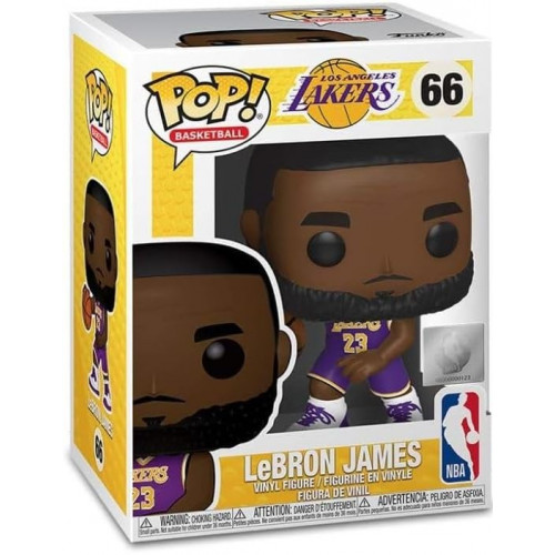 Funko POP Basketball: Los Angeles Lakers - LeBron James
