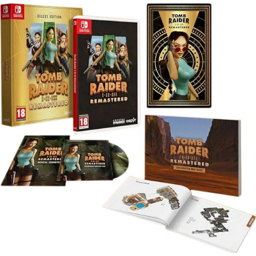 Tomb Raider I-III Remastered Starring Lara Croft: Deluxe Edition