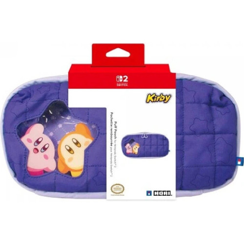 SWITCH 2 HORI Puff Pouch Kirby and Waddle Dee