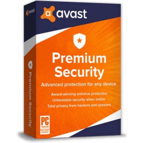 Avast Premium Security 1 lic. 12 mes.