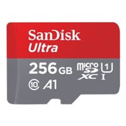 SanDisk Ultra/micro SDHC/256GB/UHS-I U1 / Class 10/+ Adaptér
