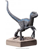 Velociraptor Blue A - Jurassic World - Icons - Iron Studios