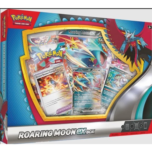 Pokémon TCG: Roaring Moon / Iron Valiant ex Box